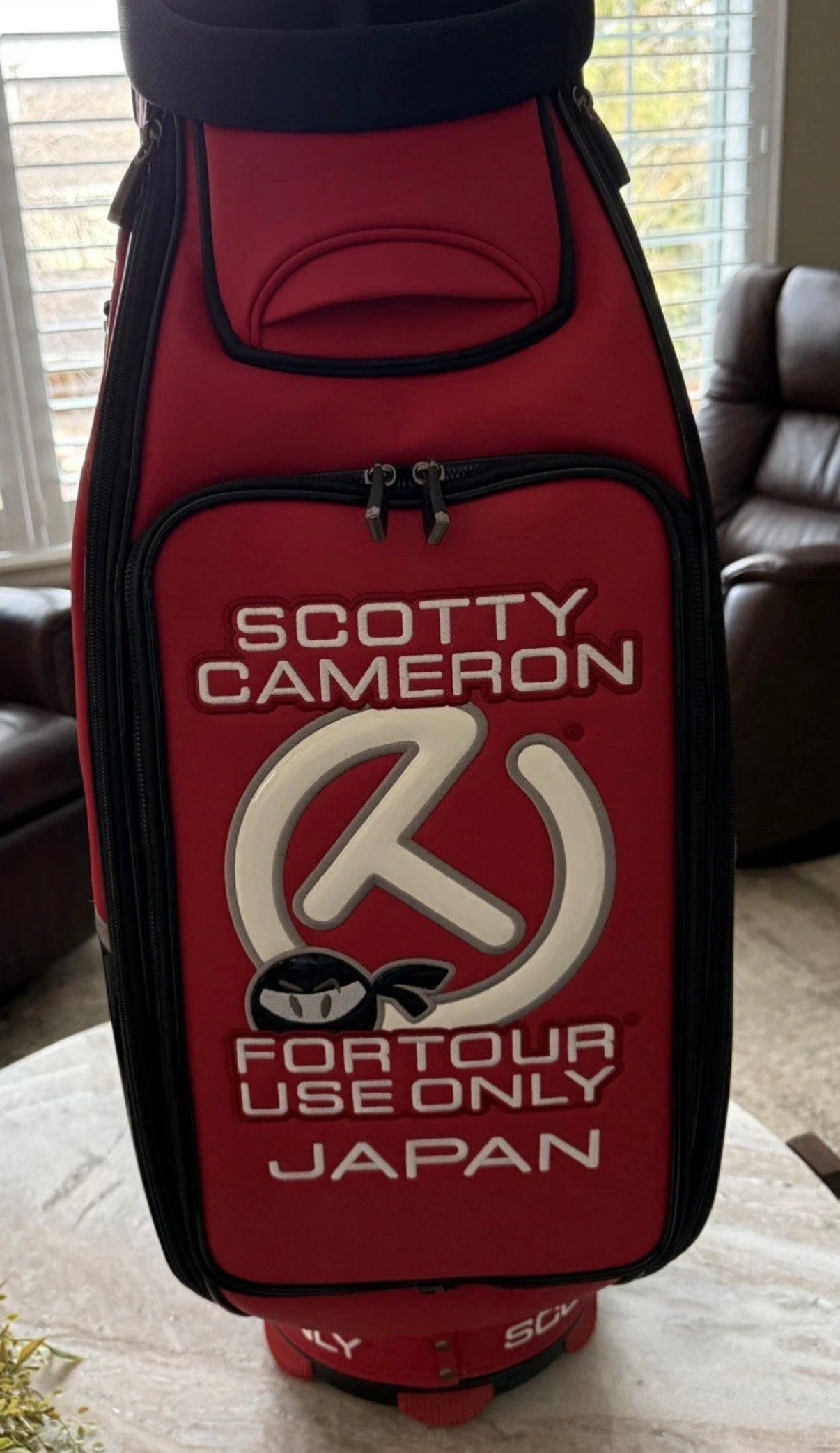Scotty Cameron Circle T Wasabi Warrior M&G Limited Staff bag