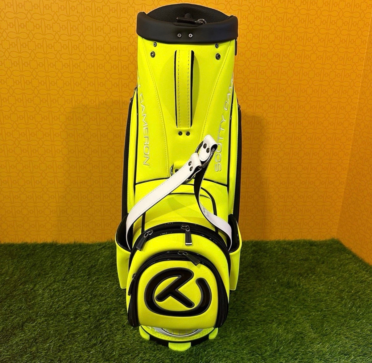 SCOTTY CAMERON CT TOUR EDDIE MAME STAFF BAG JAPAN LIME GREEN GOLF Circle T New