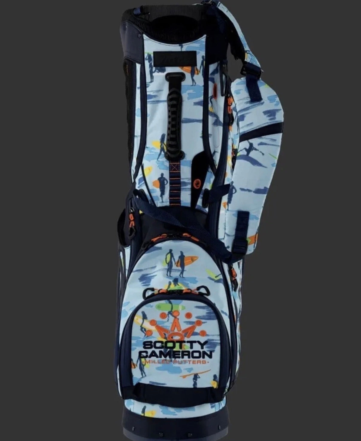 2022 Scotty Cameron Pathfinder Stand Bag Circle T CT Surfer Blue Surfboard Surf