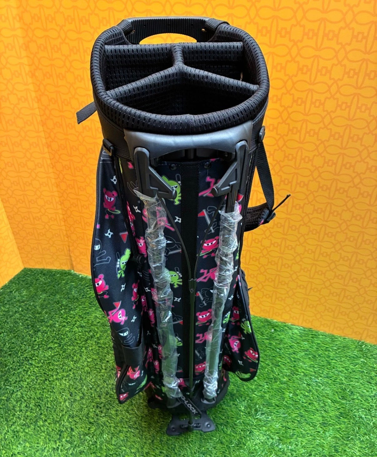 Scotty Cameron Japan M&G Dancing Warrior Black Stand bag
