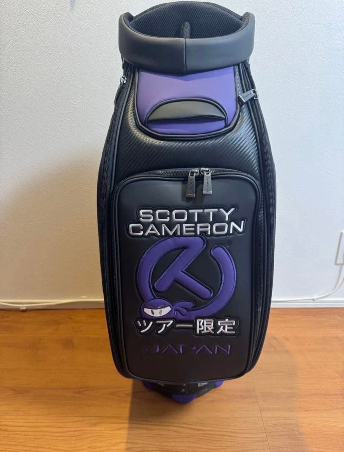 Scotty Cameron 2024 Tour Bag Warrior Family Purple Black Ninja 1 of 200 New Rare