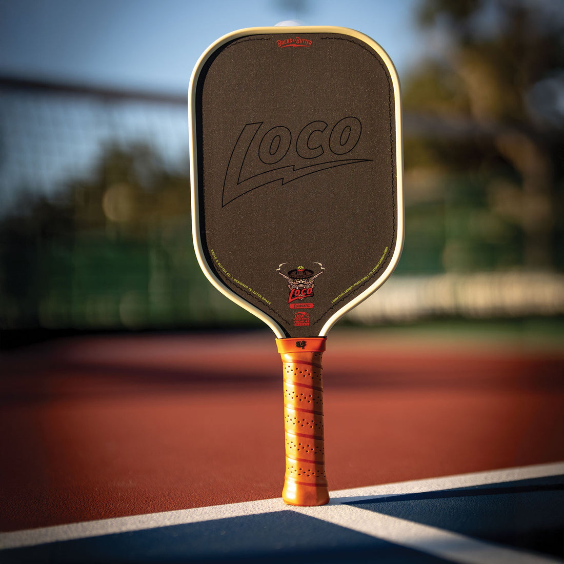 LOCO 16mm Elongated Carbon Fiber Pickleball Paddle