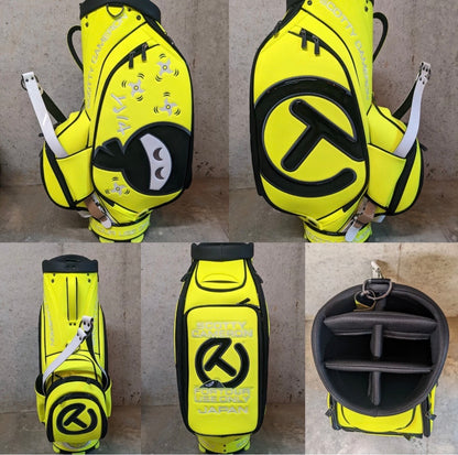 SCOTTY CAMERON CT TOUR EDDIE MAME STAFF BAG JAPAN LIME GREEN GOLF Circle T New