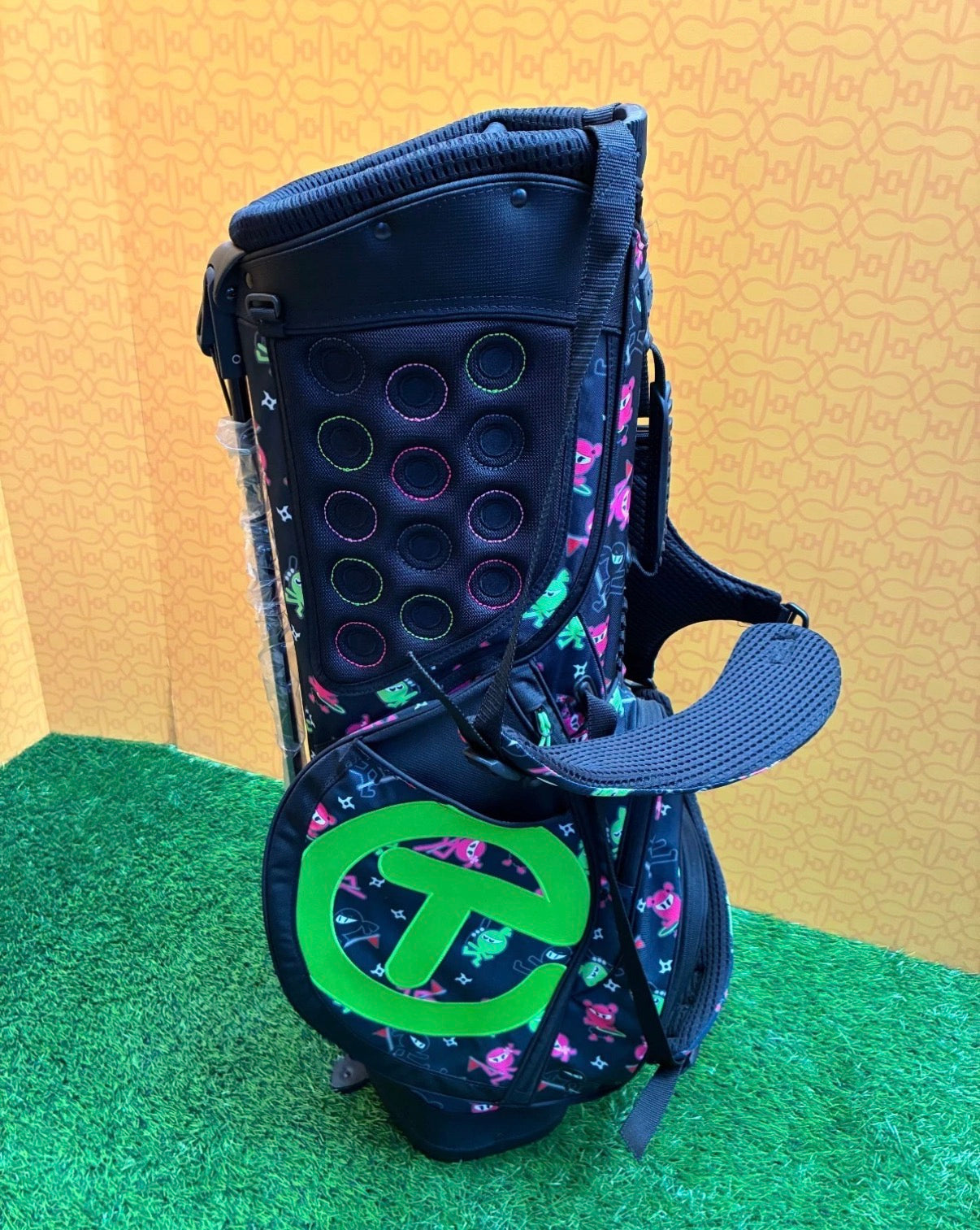Scotty Cameron Japan M&amp;G Dancing Warrior Black Stand bag