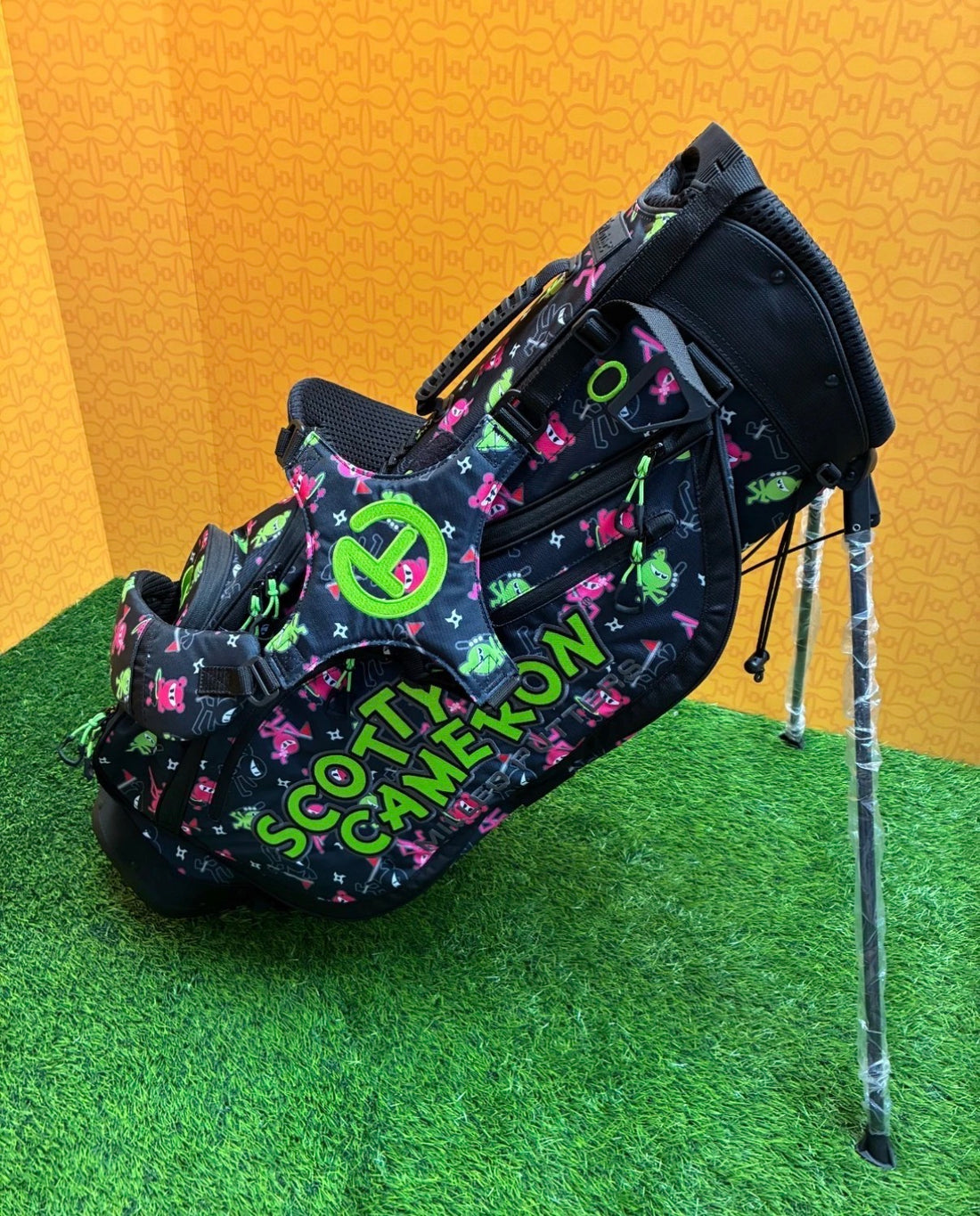 Scotty Cameron Japan M&amp;G Dancing Warrior Black Stand bag