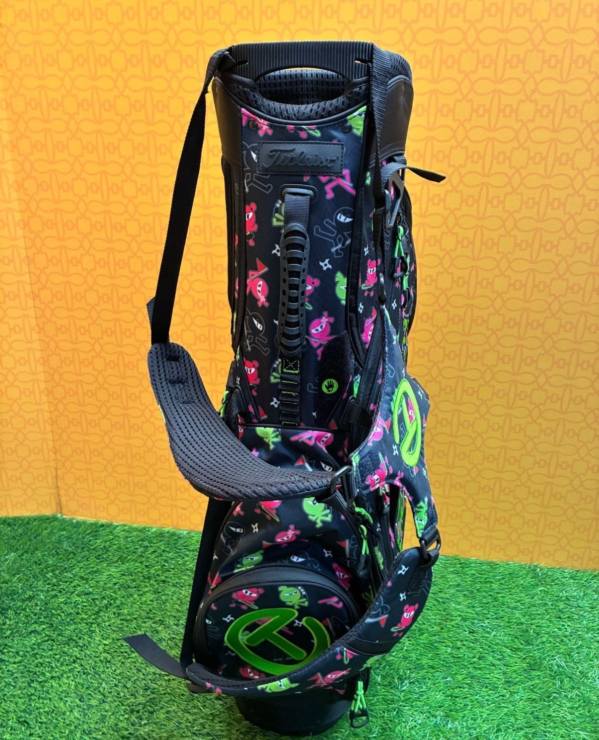 Scotty Cameron Japan M&amp;G Dancing Warrior Black Stand bag