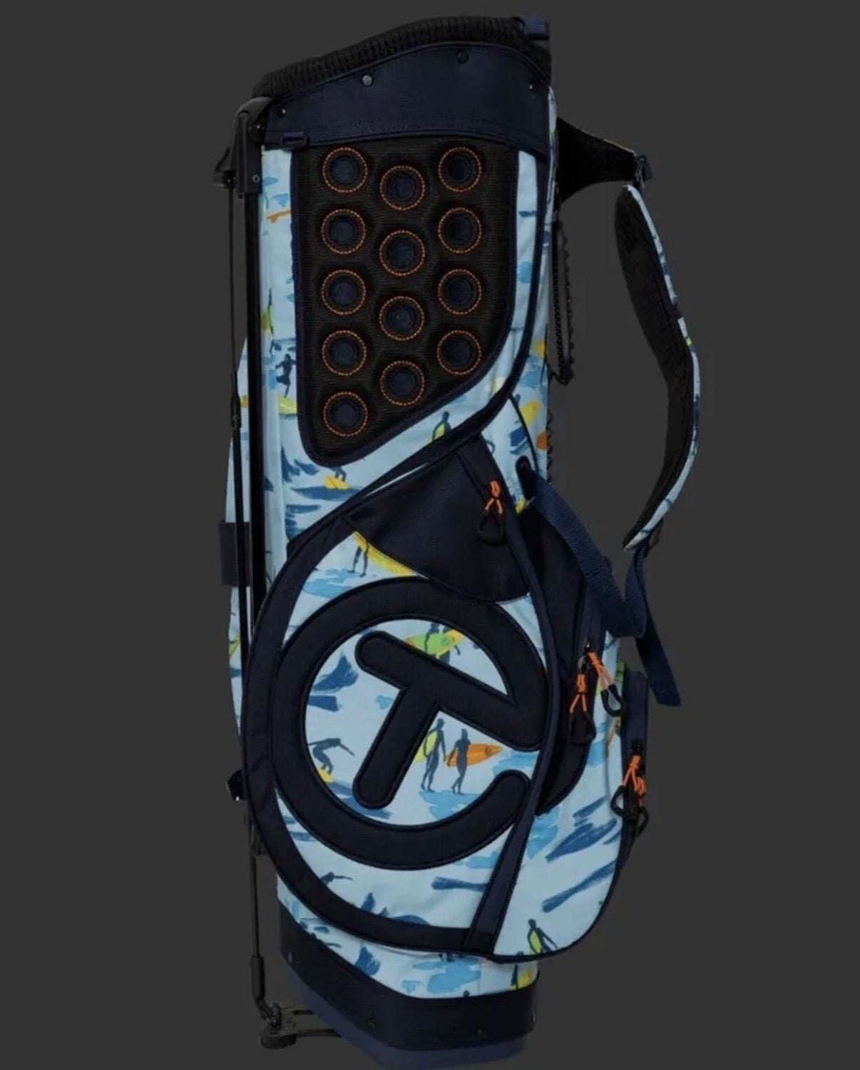 2022 Scotty Cameron Pathfinder Stand Bag Circle T CT Surfer Blue Surfboard Surf