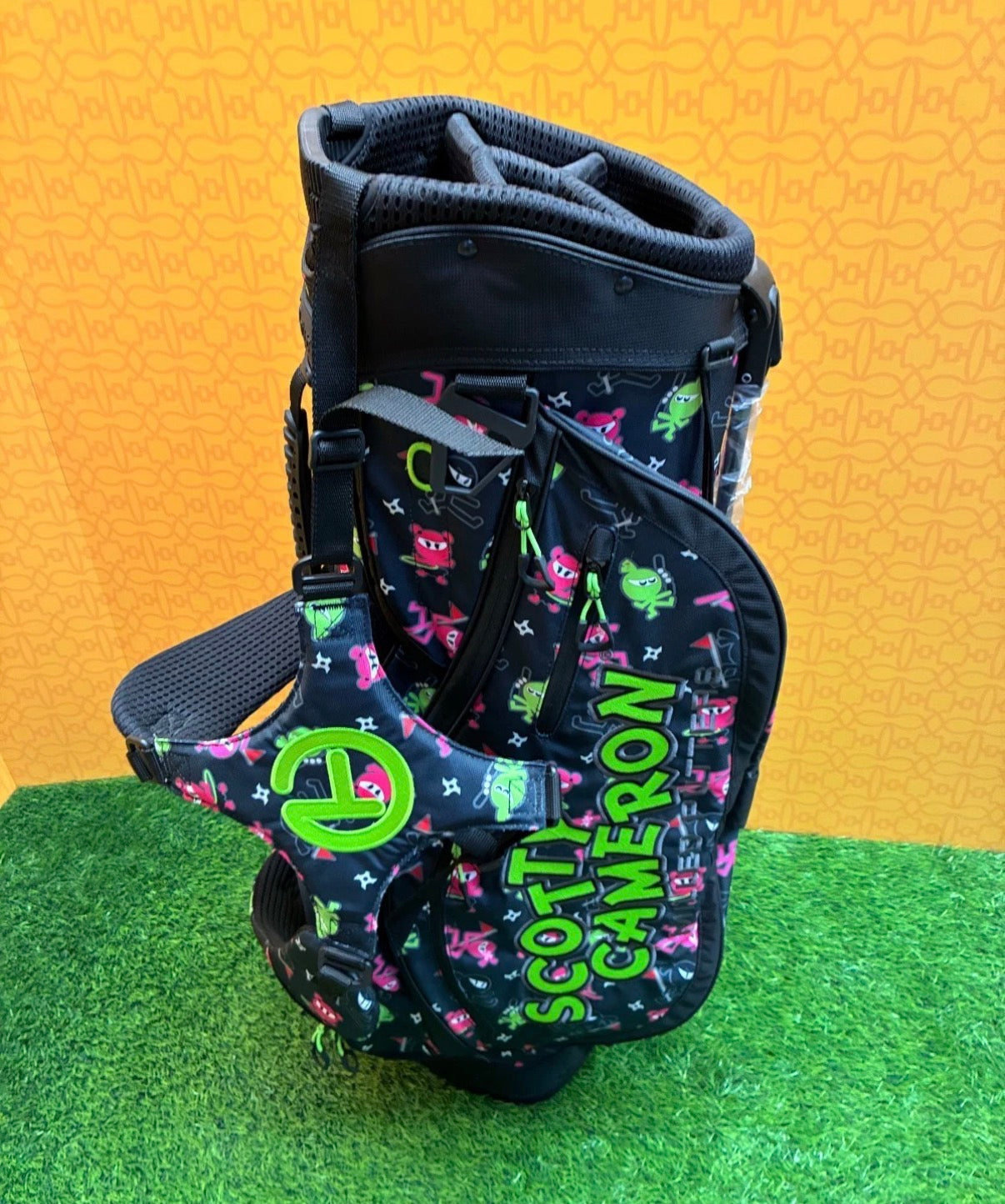 Scotty Cameron Japan M&amp;G Dancing Warrior Black Stand bag