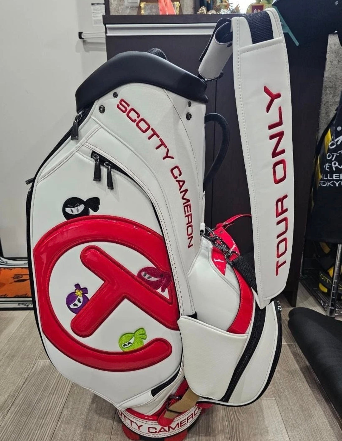 Scotty Cameron Circle T M&amp;G 2023 Hamamatsu Warrior Staff Bag New