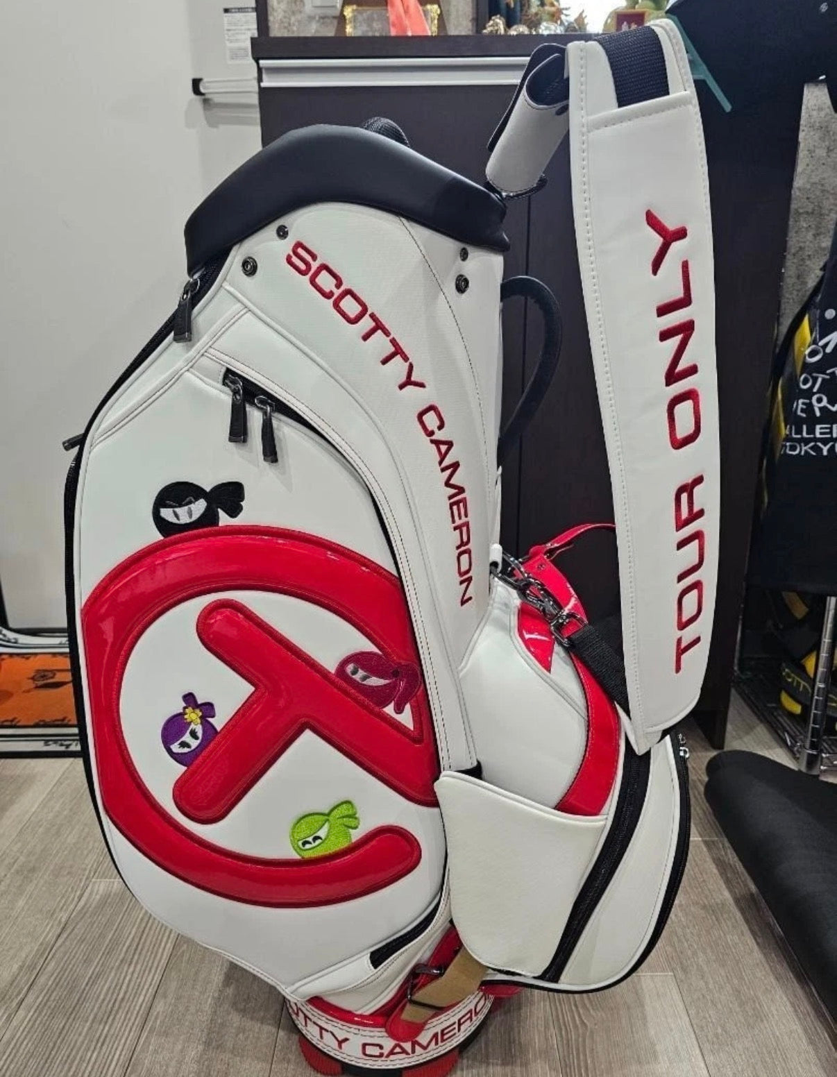 Scotty Cameron Circle T M&amp;G 2023 Hamamatsu Warrior Staff Bag New