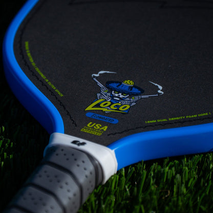 LOCO 16mm Elongated Carbon Fiber Pickleball Paddle