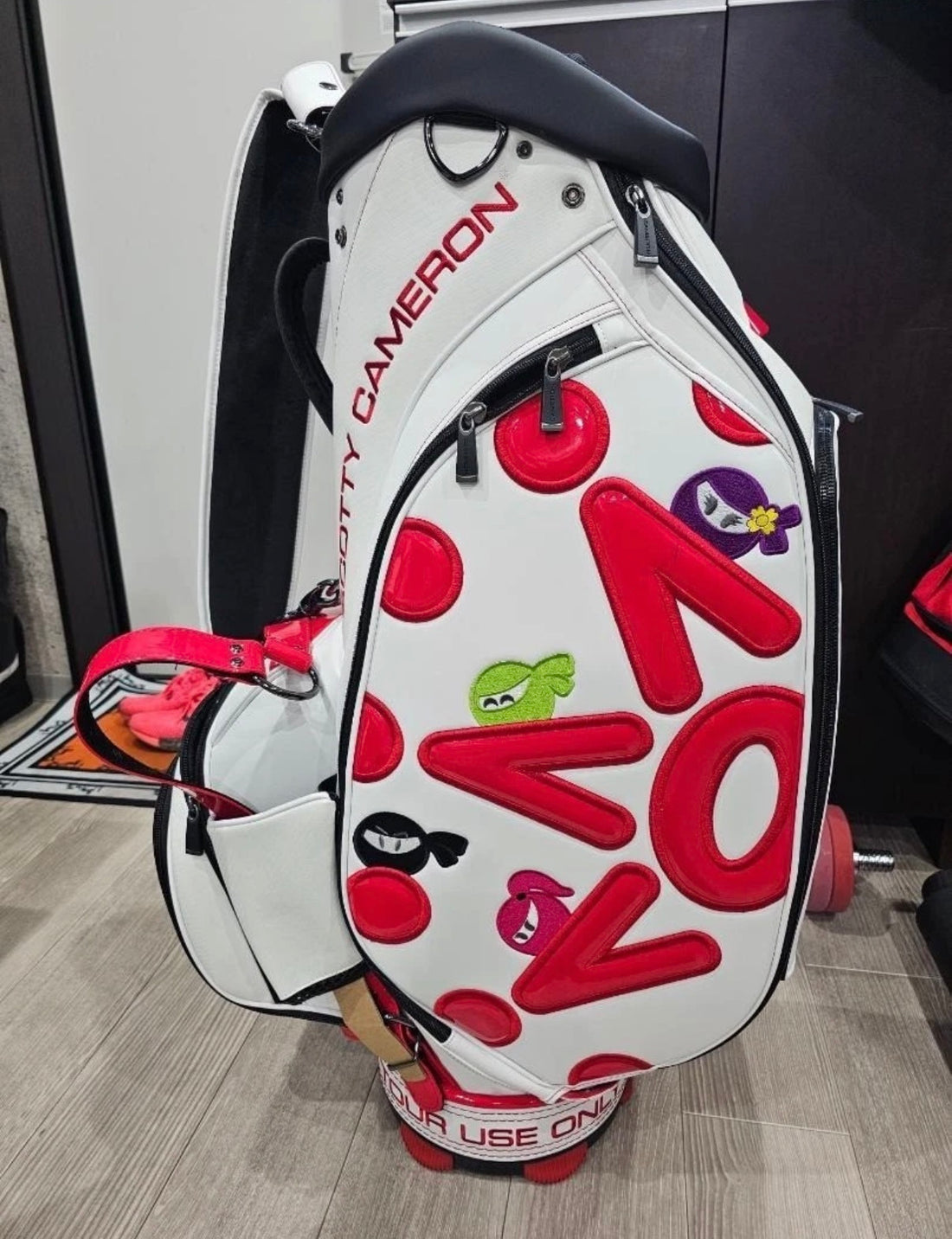 Scotty Cameron Circle T M&amp;G 2023 Hamamatsu Warrior Staff Bag New