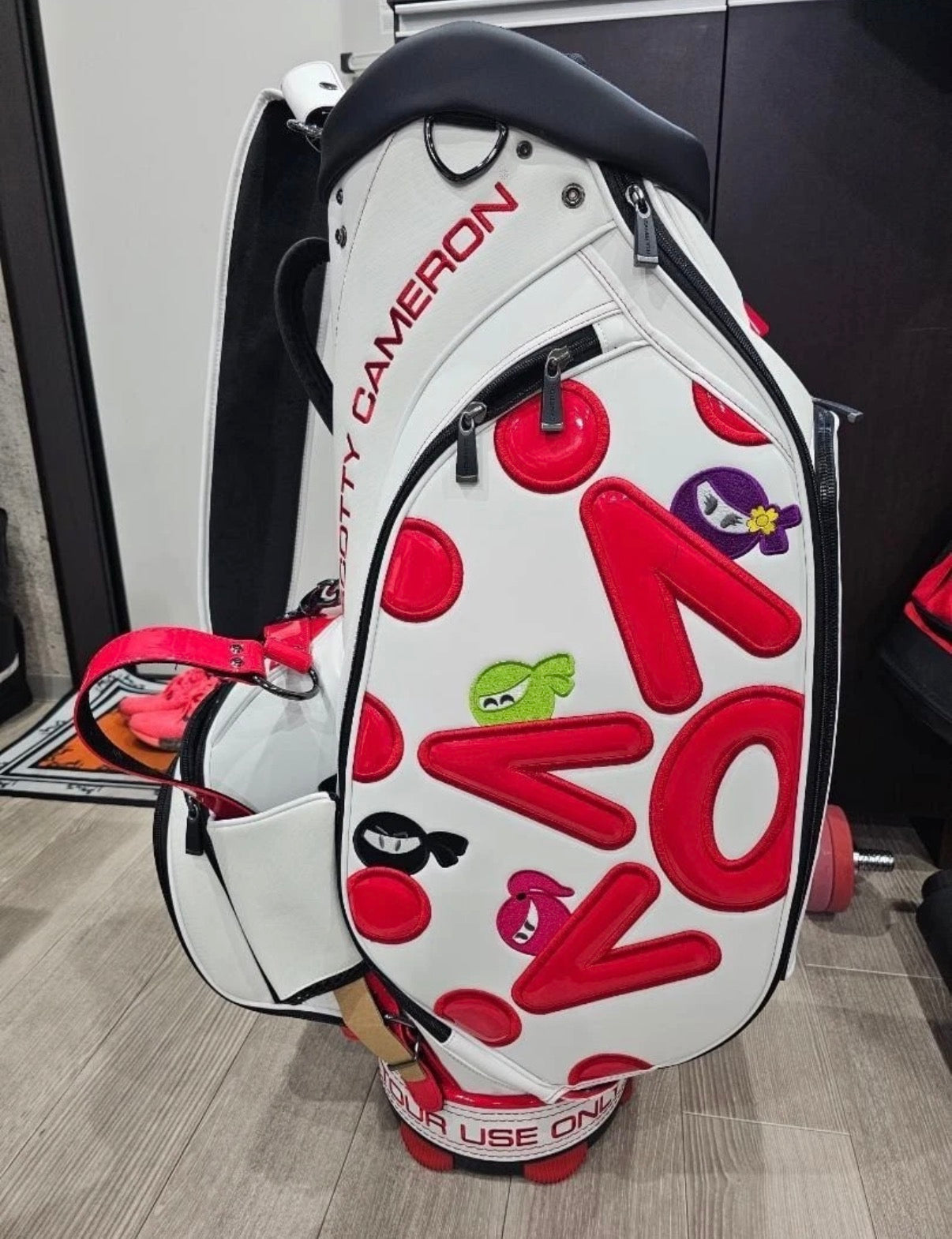Scotty Cameron Circle T M&amp;G 2023 Hamamatsu Warrior Staff Bag New