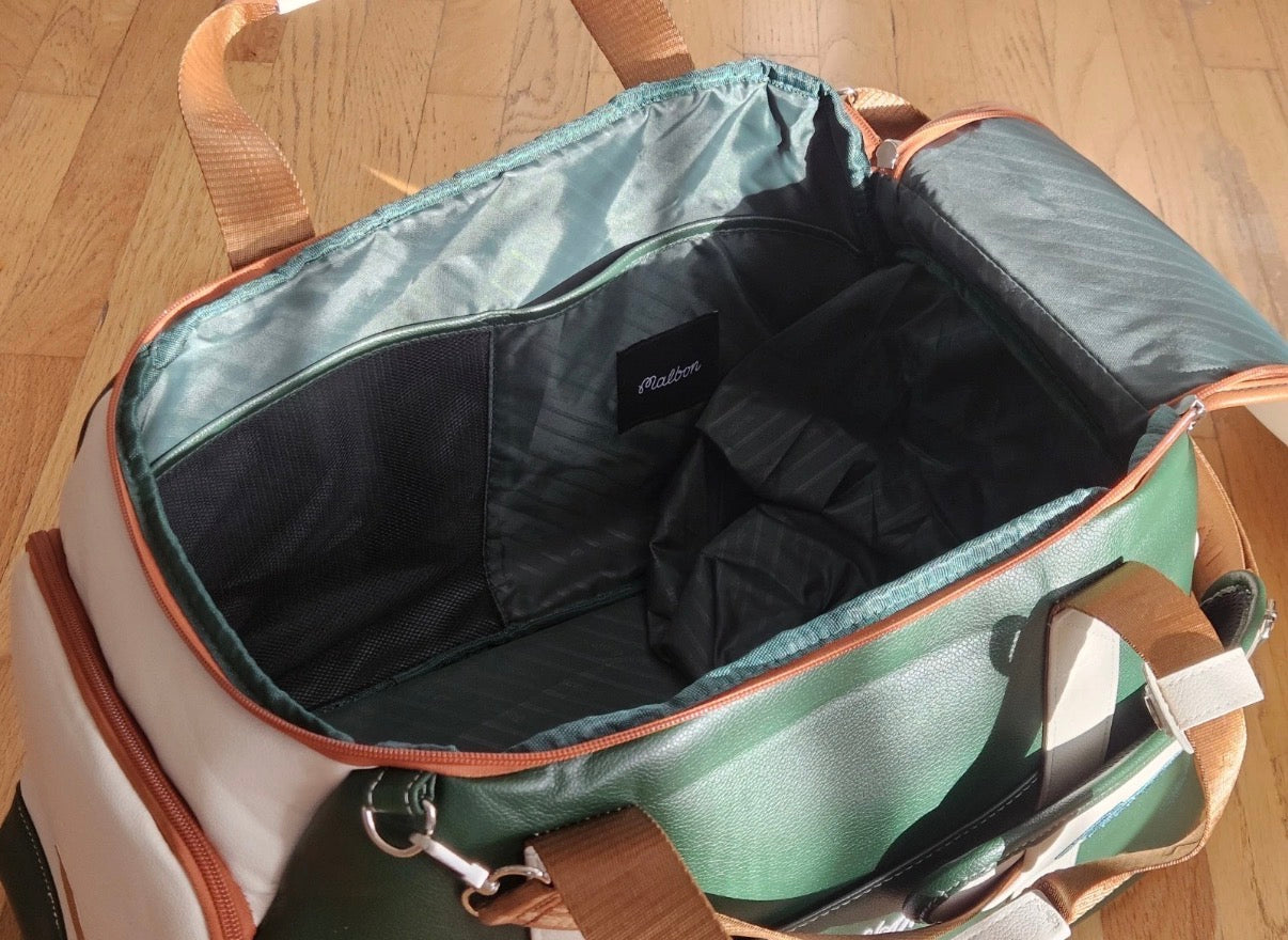 Malbon Golf Heritage Preserve Travel Boston Bag
