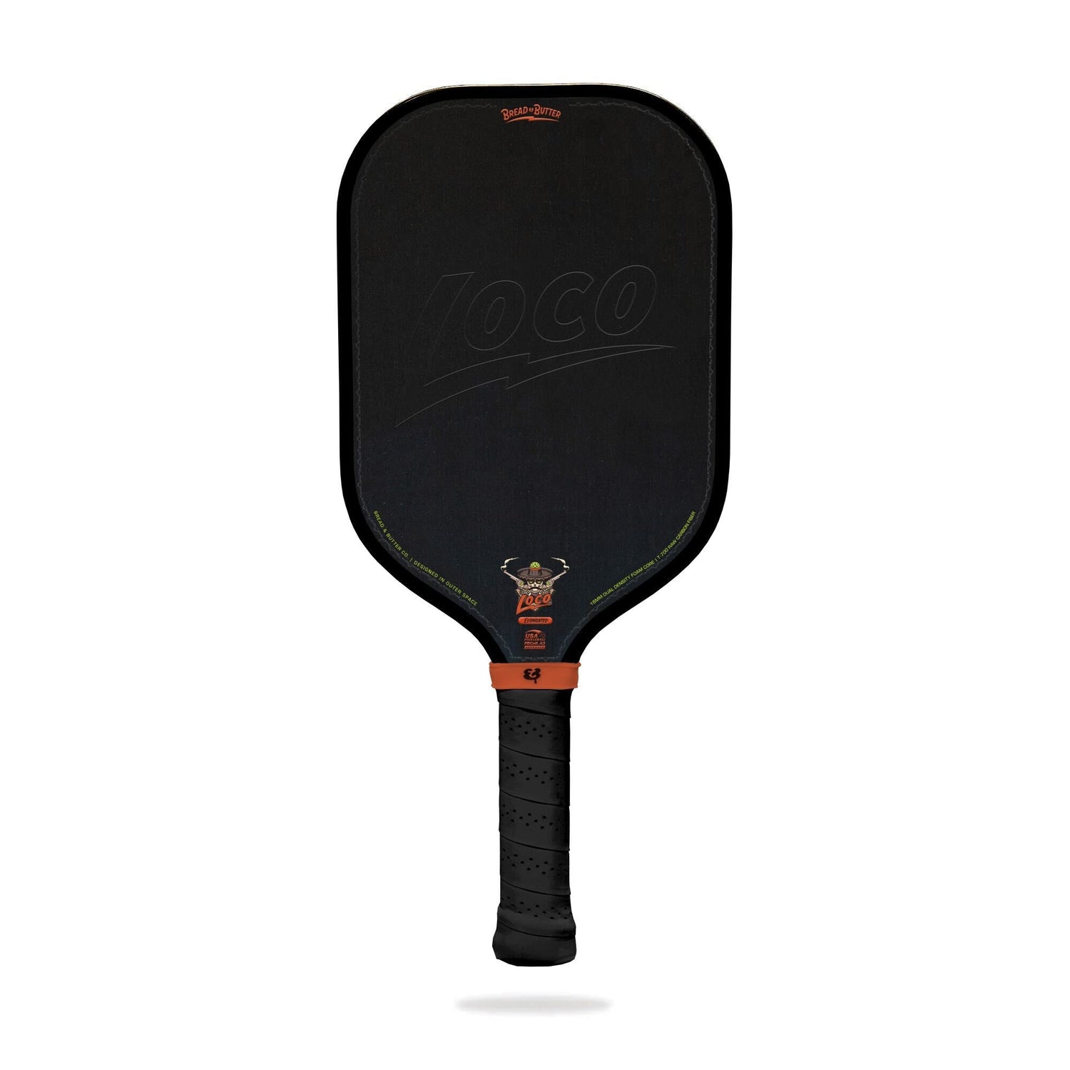 LOCO 16mm Elongated Carbon Fiber Pickleball Paddle