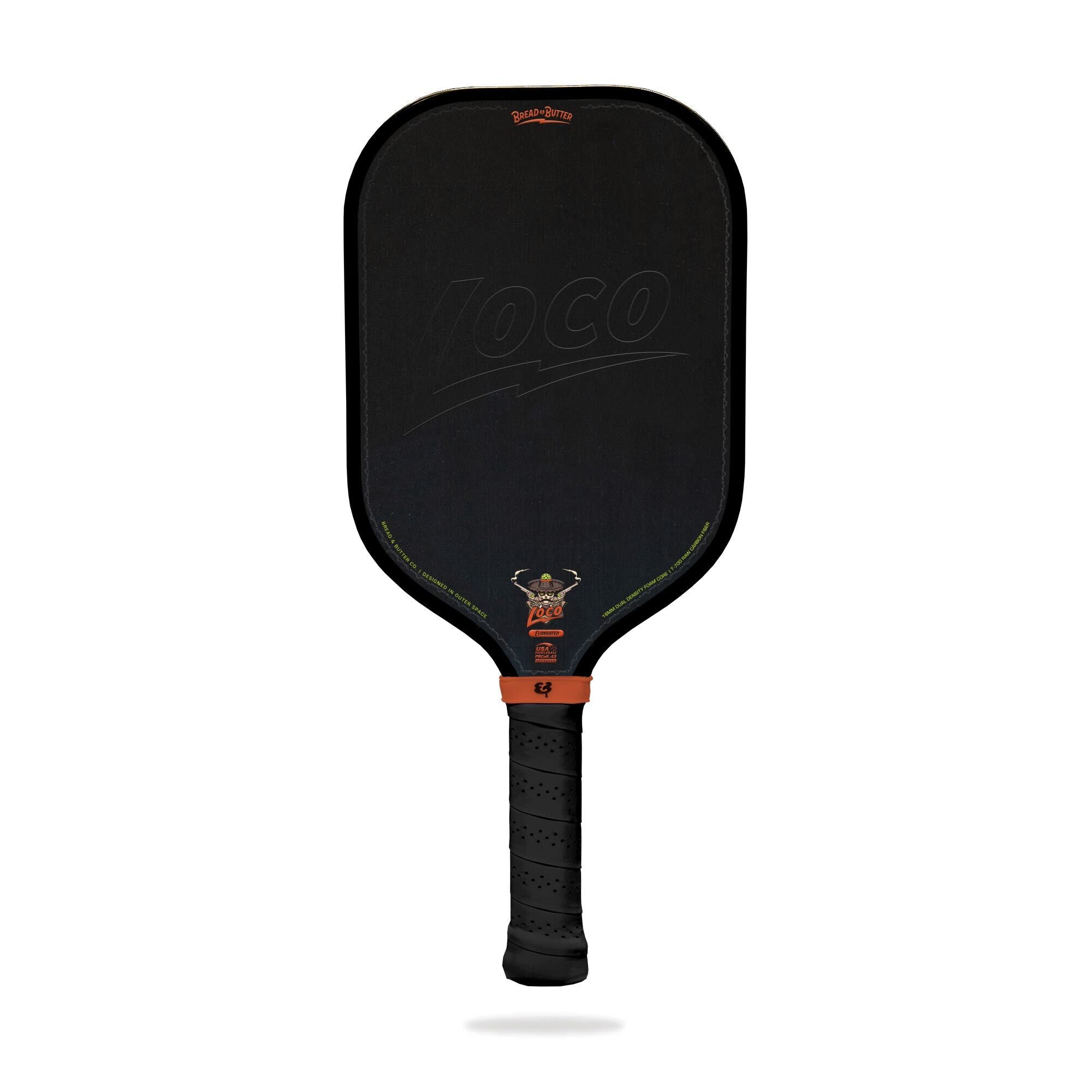 LOCO 16mm Elongated Carbon Fiber Pickleball Paddle