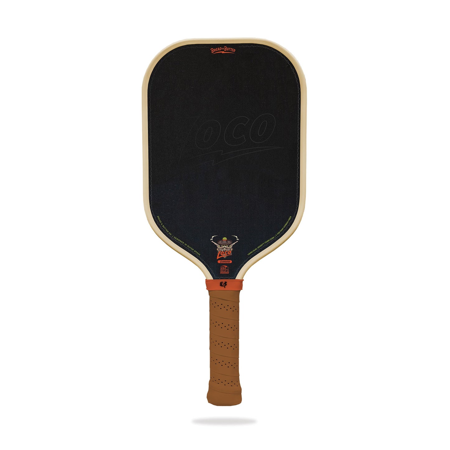 ParPlay LOCO 16mm Elongated Carbon Fiber Pickleball Paddle